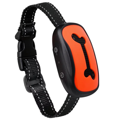 Pet Dog anti Barking Device USB Rechargeable Dogs Training Collar Ultrasonic Stop Barking Vibration ...