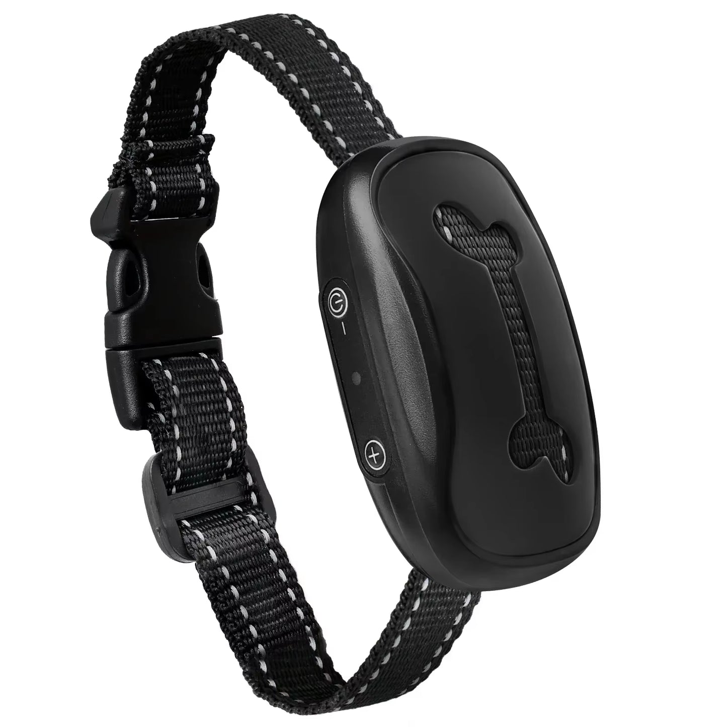 Pet Dog anti Barking Device USB Rechargeable Dogs Training Collar Ultrasonic Stop Barking Vibration ...